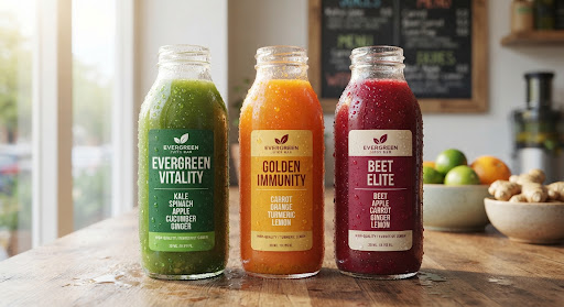 Juice and beverage bottle labels printed in Eldoret