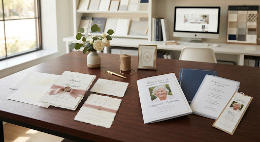 Premium wedding stationery and funeral programs printed in Eldoret