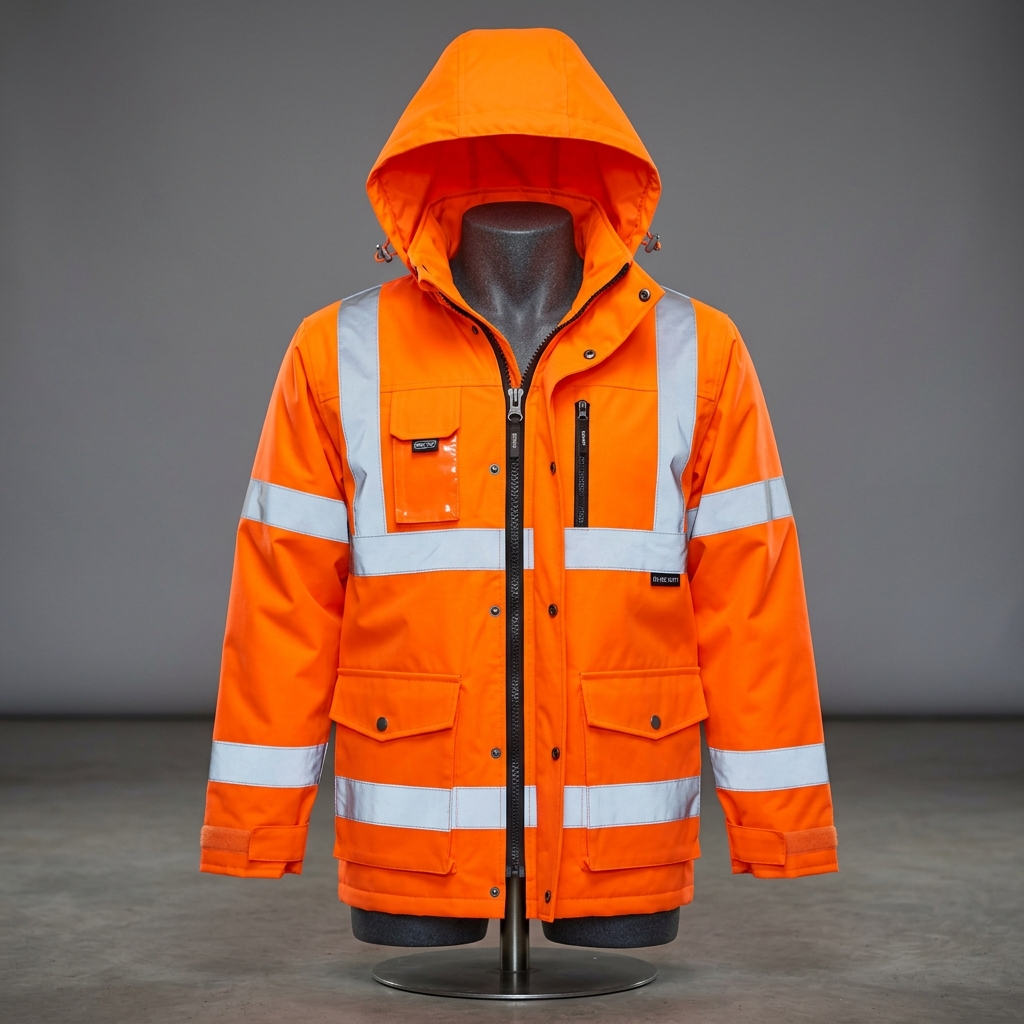 Biker & Security Waterproof Reflector Jacket